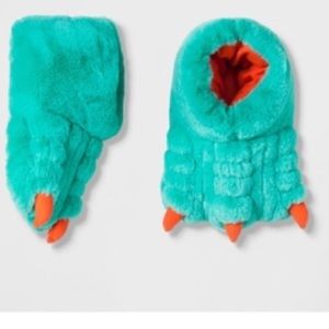 Boys' Lizard Claw Bootie Slipper